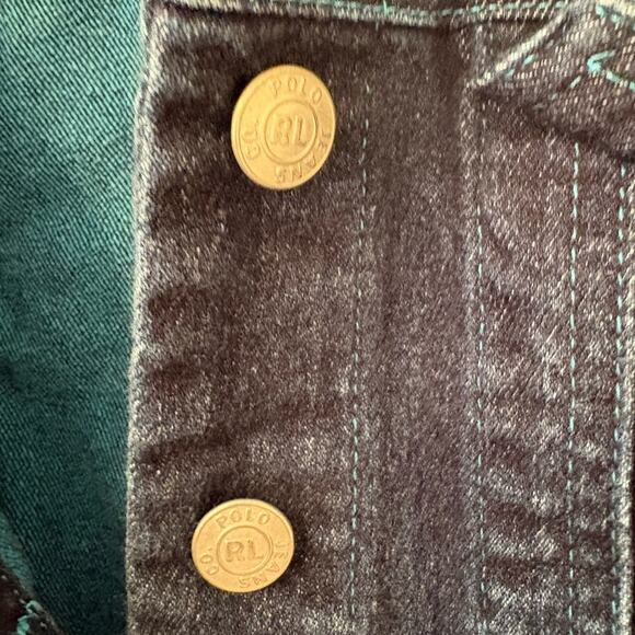 Vintage polo jeans company Ralph Lauren denim collectible jacket- - Picture 4 of 12